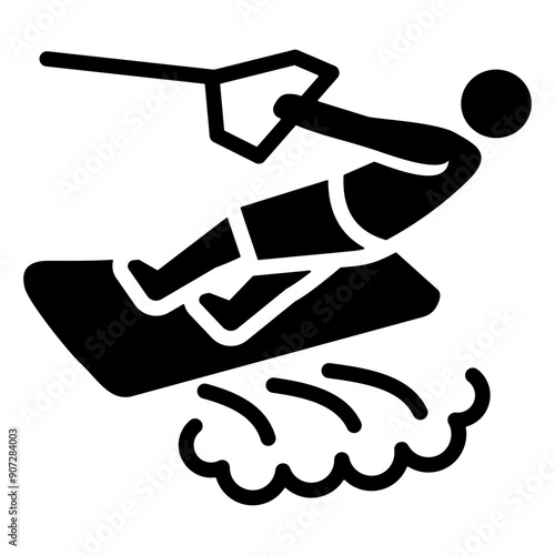 Wakeboarding Icon
