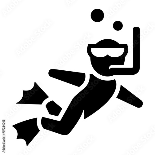 Free Diving Icon