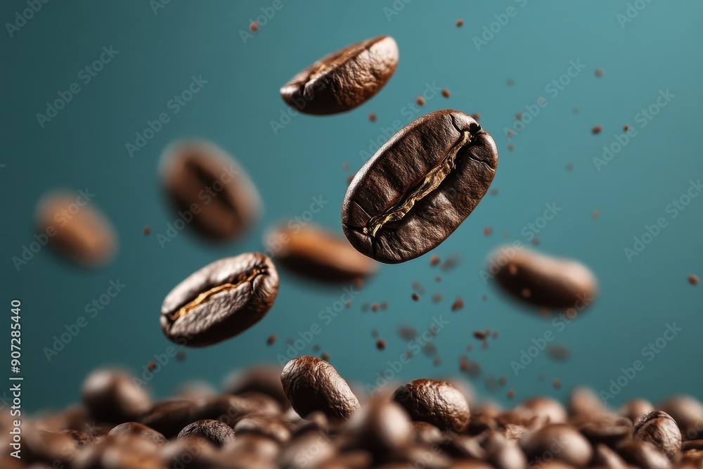 Dancing Coffee Beans: Bounce and Drop Dancing Coffee Beans: Bounce and Drop