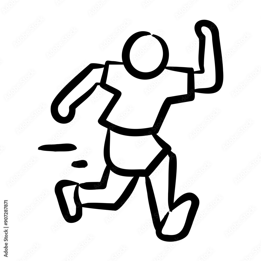 Sprinting Icon