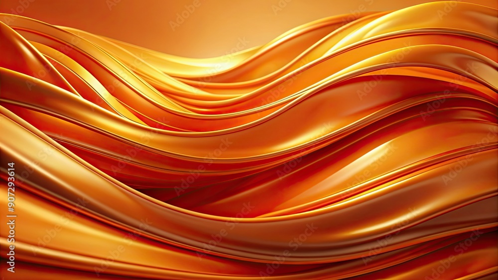 Abstract orange fluid background with smooth flowing texture , vibrant, colorful, liquid, modern, design, artistic, backdrop Abstract orange fluid background with smooth flowing texture , vibrant, colorful, liquid, modern, design, artistic, backdrop