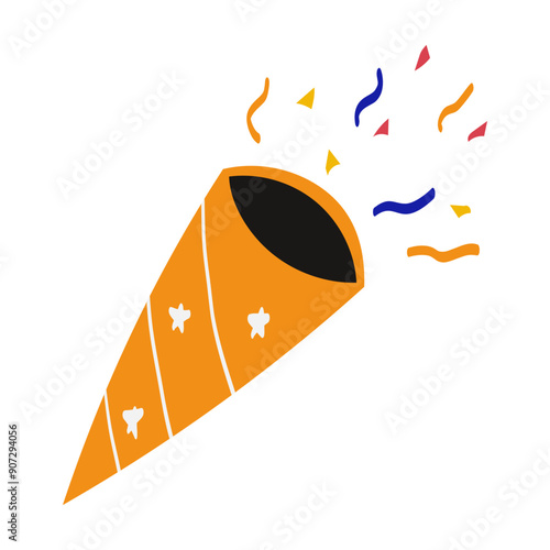 Party celebrating horn