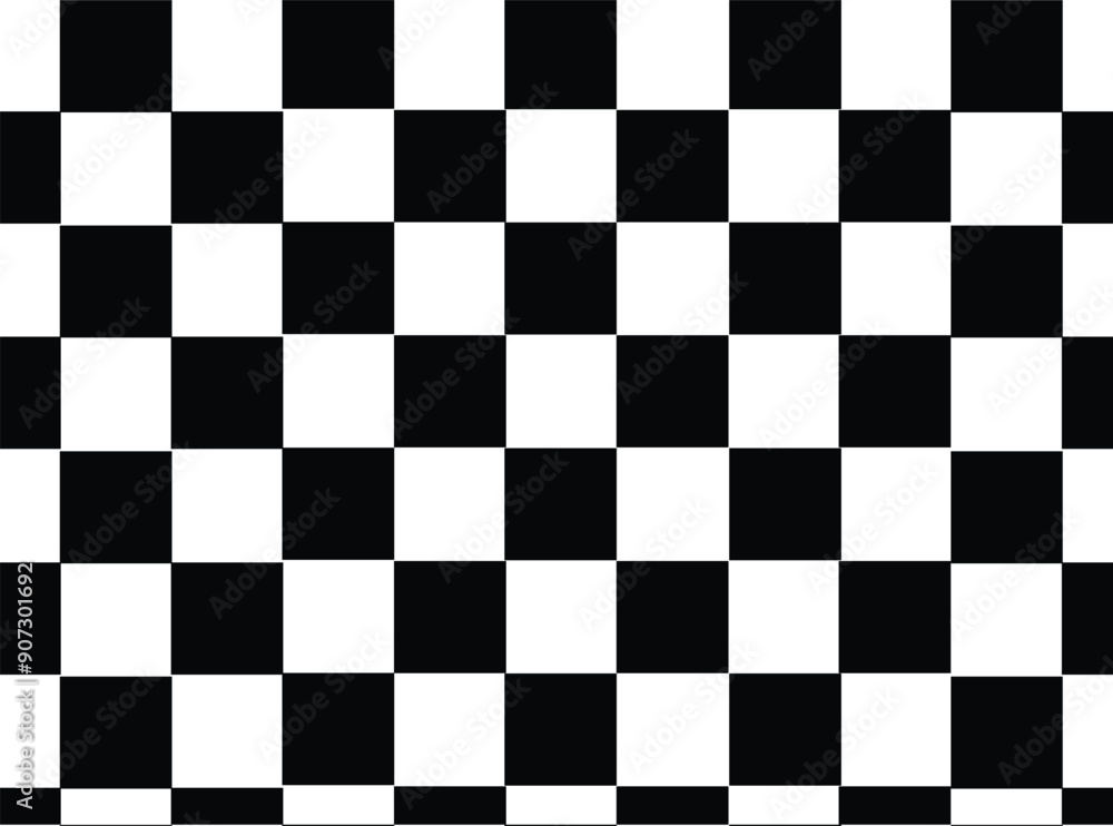 Fototapeta premium black and white chess board