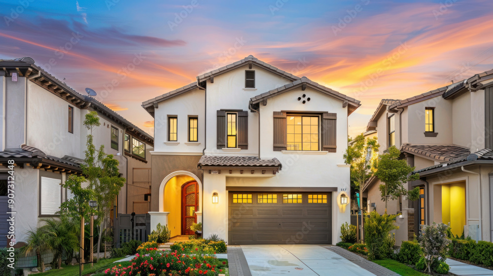 Fototapeta premium Beautiful house