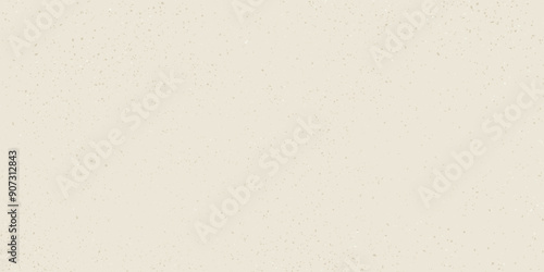 Grainy eggshell paper texture beige color. Craft vintage paper with texture. Vector beige paper texture. Horizontal grunge texture background.