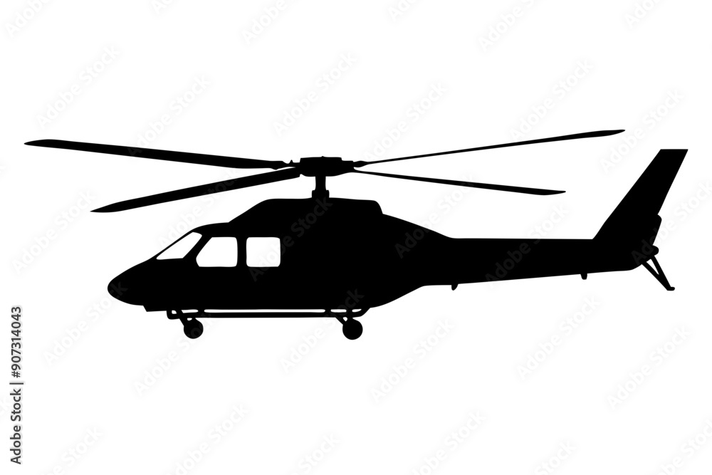 helicopter silhouette vector graphic, copter icon vector illustration
helicopter silhouette vector graphic, copter icon vector illustration