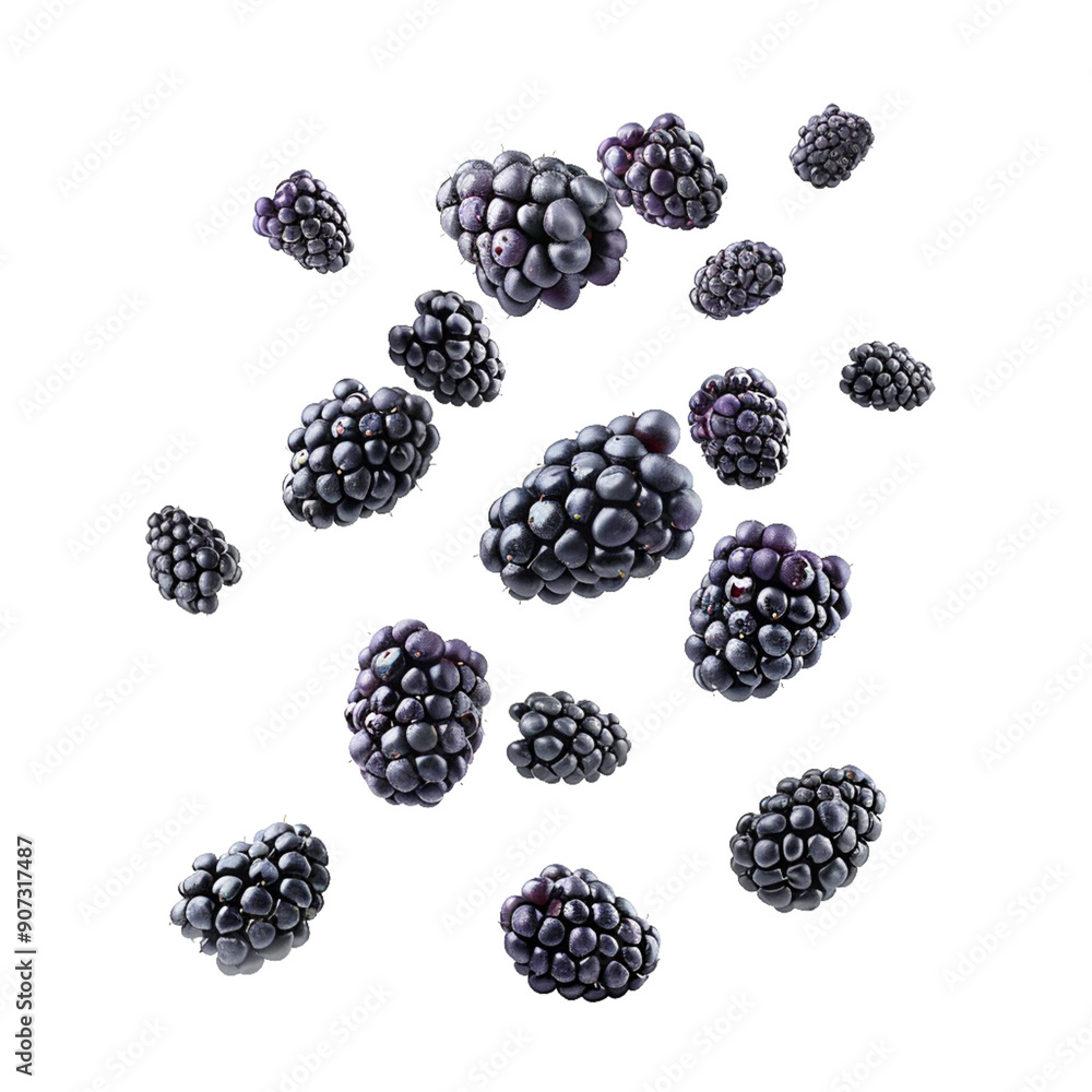 falling Blackberry isolated on white background.
falling Blackberry isolated on white background.