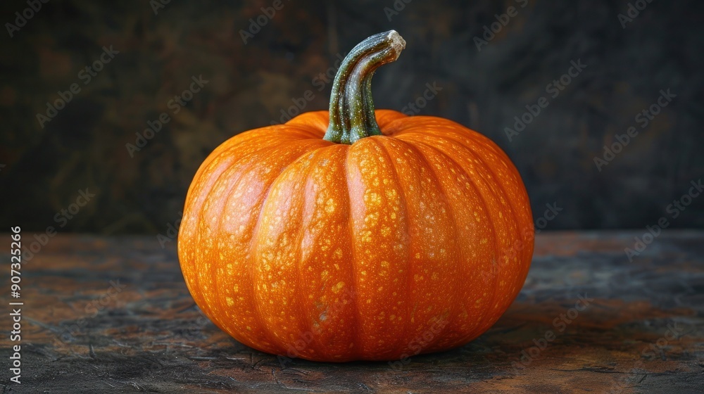 Vibrant Pumpkin Harvest on Wooden Surface Vibrant Pumpkin Harvest on Wooden Surface