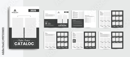 Product catalog or catalogue template design	