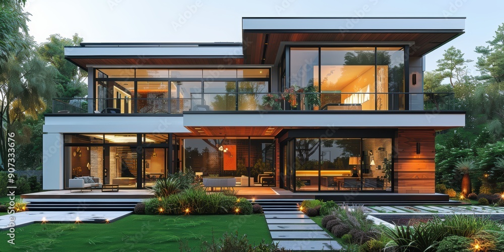 Modern Luxurious Home Architecture Modern Luxurious Home Architecture