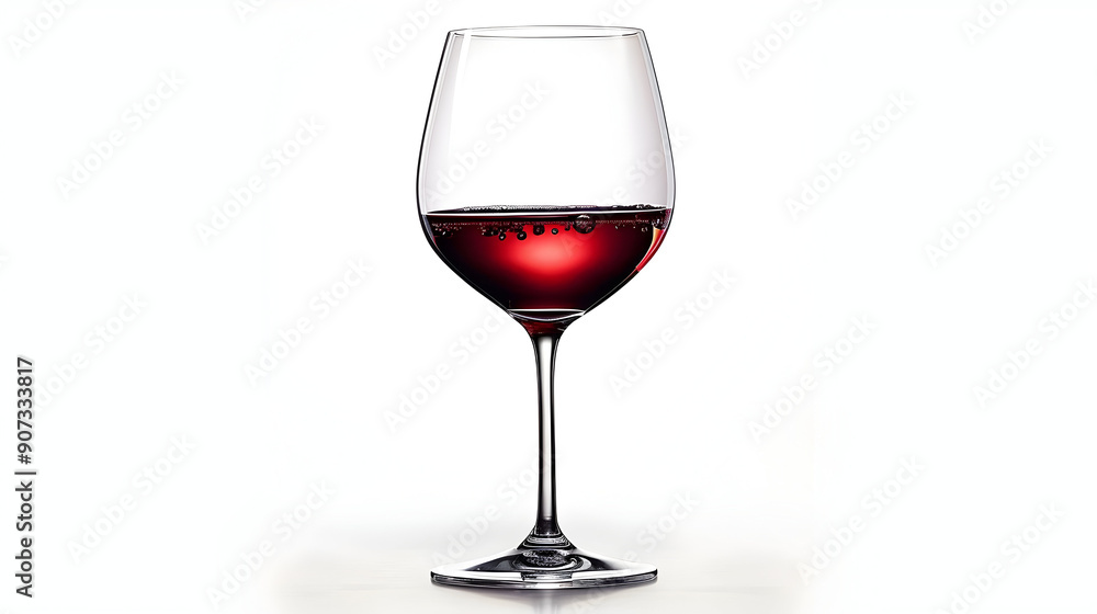 Red Wine in Glass Red Wine in Glass
