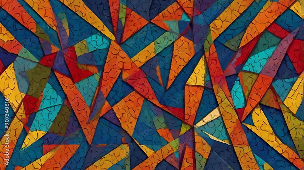 pattern with triangles pattern with triangles