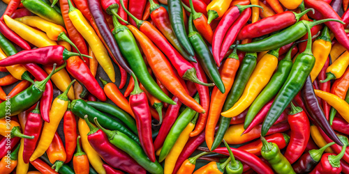 Lots of fresh red chilis background