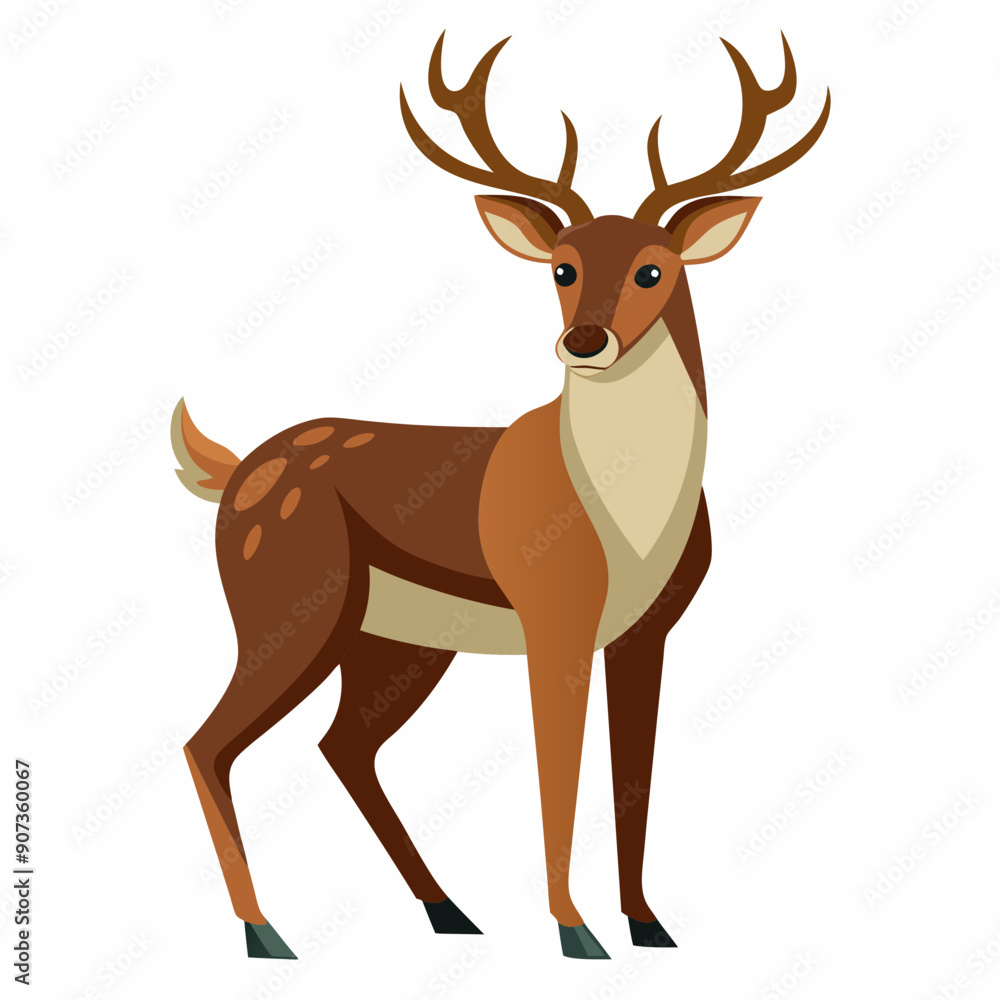 silhouette of a deer, deer vector illustration, pet vector art, deers silhouette, animal vector icon, eps, deer baby silhouette of a deer, deer vector illustration, pet vector art, deers silhouette, animal vector icon, eps, deer baby