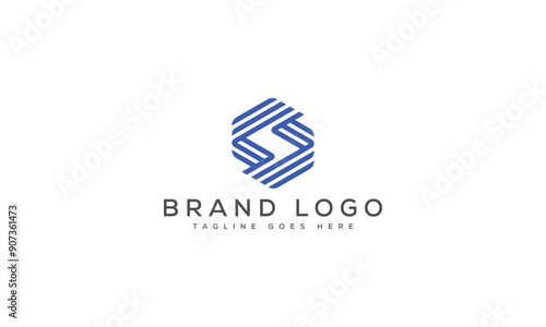 Free Download letter S logo design vector template design for brand. - GFXLoad