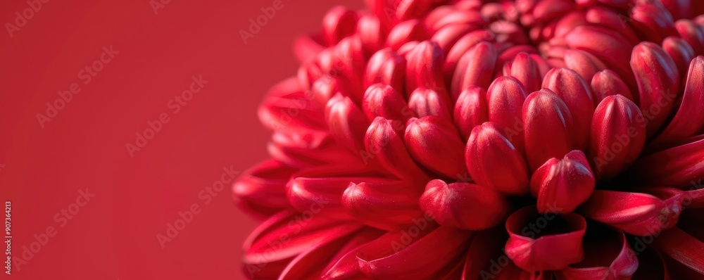 Detailed view of a chrysanthemum head, flower head, floral intricacy Detailed view of a chrysanthemum head, flower head, floral intricacy