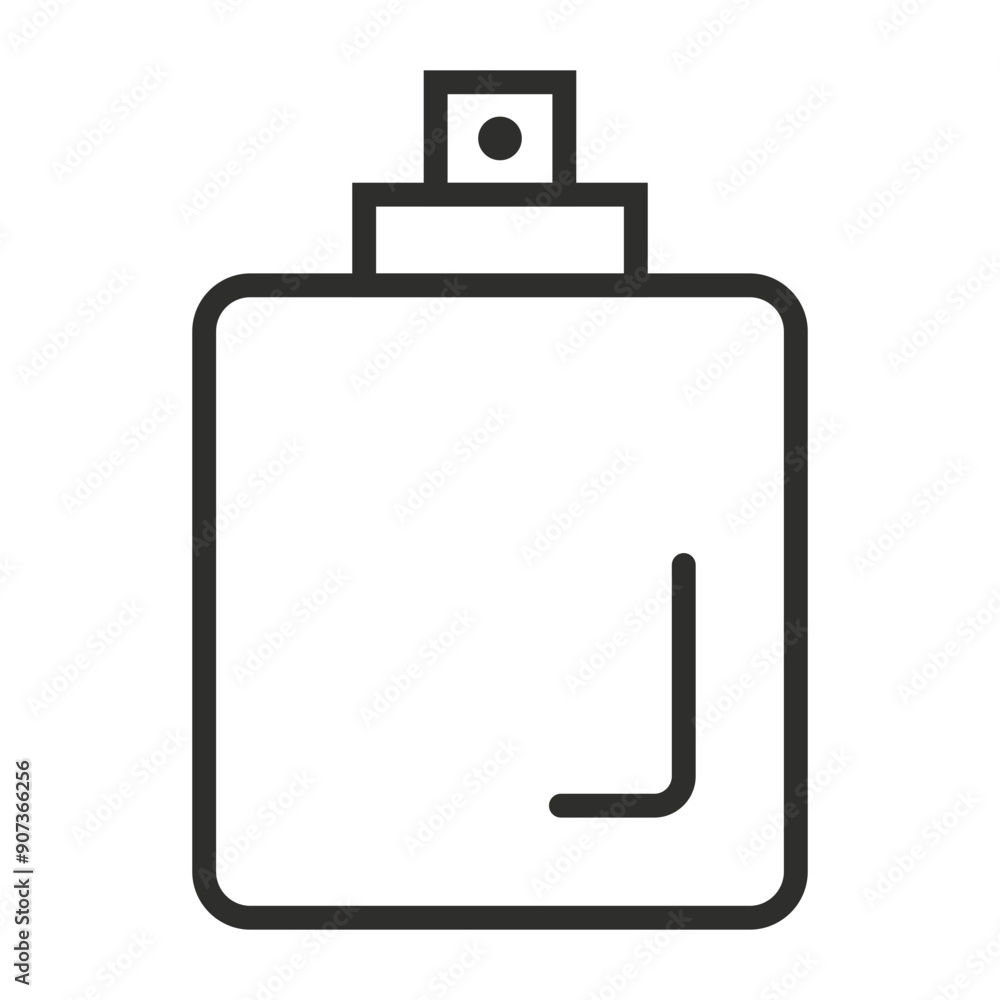Bottle spray outline icon, editable vector illustration and transparent graphic element. Isolated on white background Bottle spray outline icon, editable vector illustration and transparent graphic element. Isolated on white background