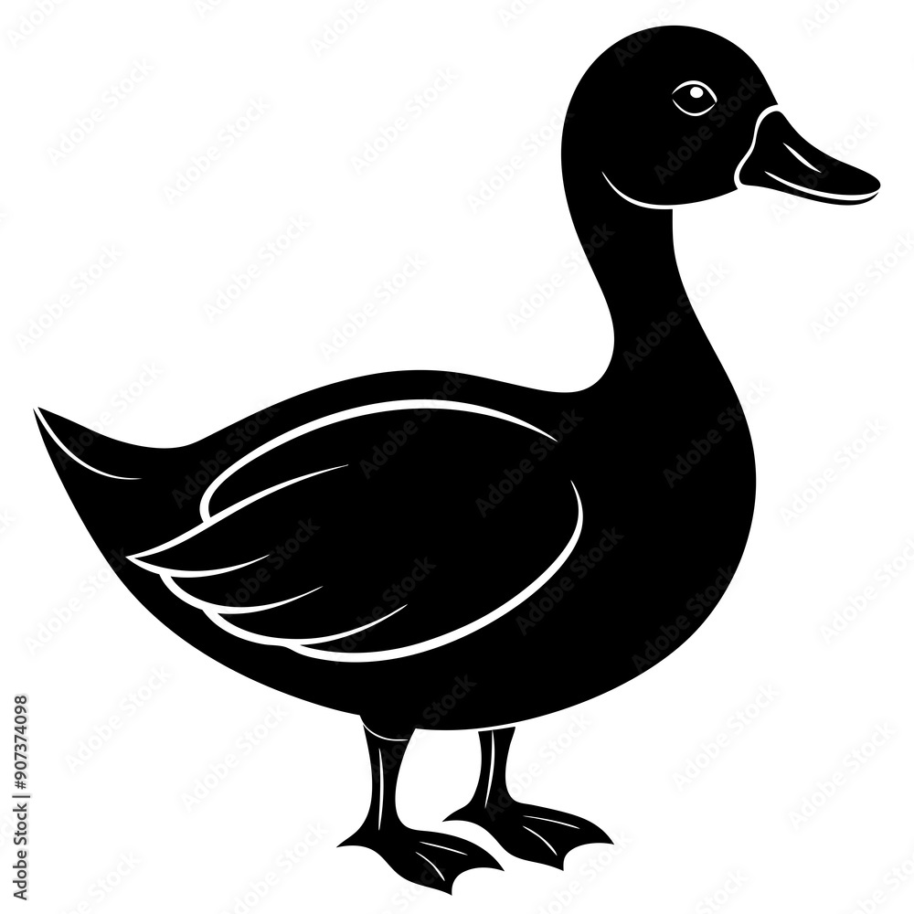 duck isolated on white, duck vector illustration, pet vector art, ducks silhouette, animal vector icon, eps duck isolated on white, duck vector illustration, pet vector art, ducks silhouette, animal vector icon, eps