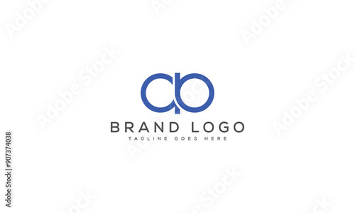 letter AB logo design vector template design for brand.