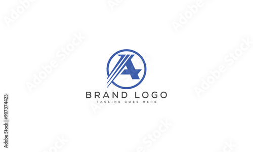 letter A logo design vector template design for brand. Free Download letter A logo design vector template design for brand. - GFXLoad