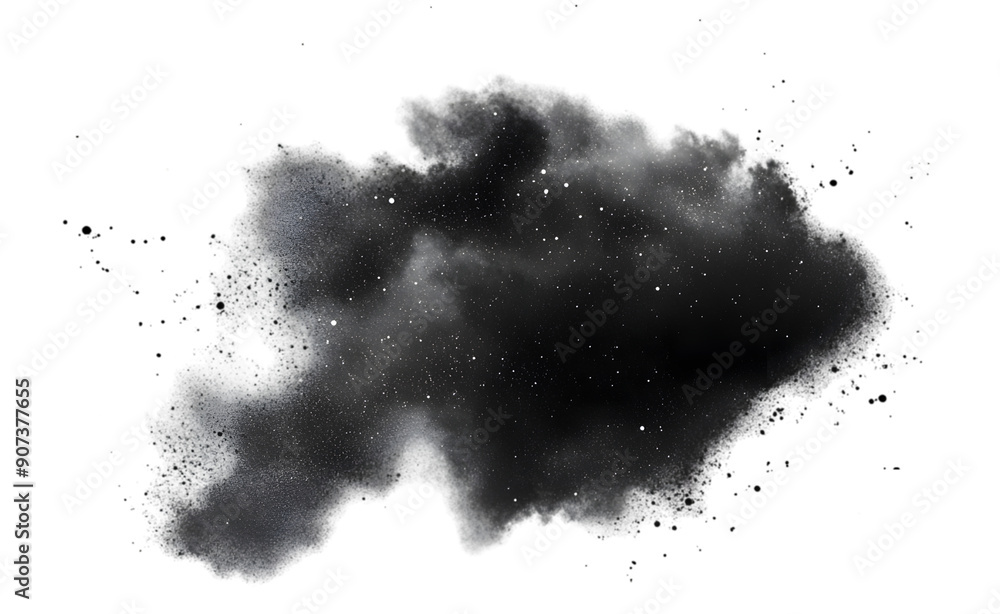 Abstract colored Black powder, dirt cloud explode smoke cloud, a soft dust explode cloudy on transparent png. Abstract colored Black powder, dirt cloud explode smoke cloud, a soft dust explode cloudy on transparent png.