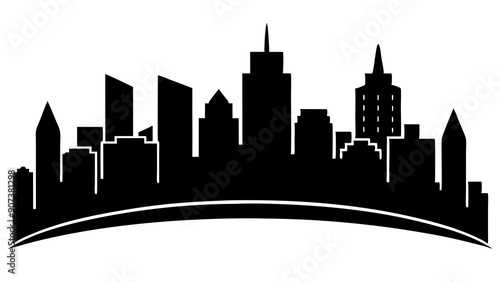 Best Generic Skyline Silhouette Illustrations for Urban-Themed Designs