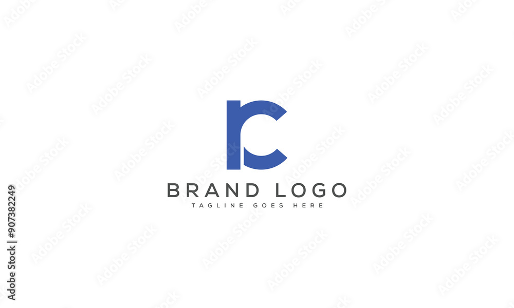 letter RC logo design vector template design for brand. letter RC logo design vector template design for brand.