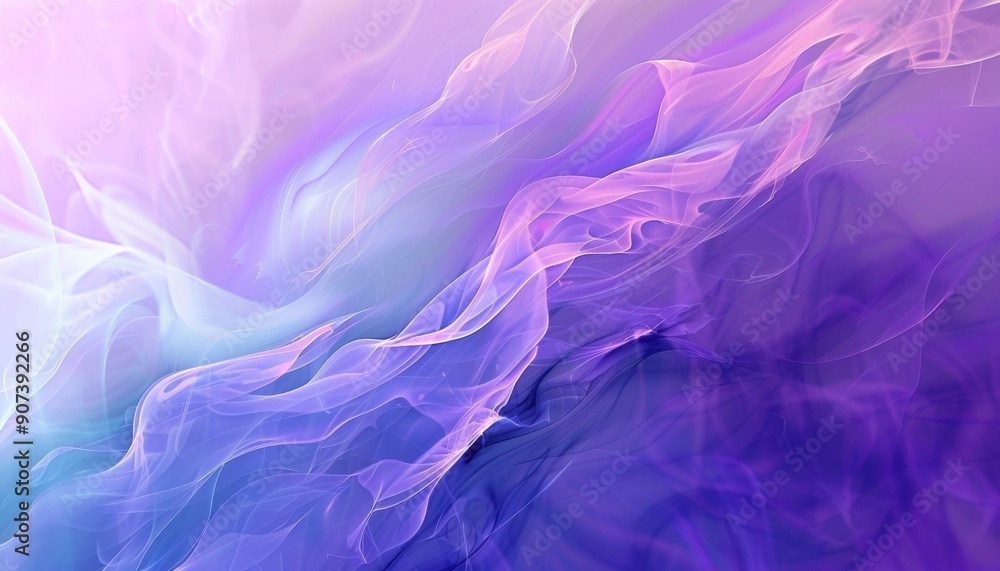 Vibrant Swirling Abstract Patterns in Shades of Purple and Blue at Dusk Vibrant Swirling Abstract Patterns in Shades of Purple and Blue at Dusk