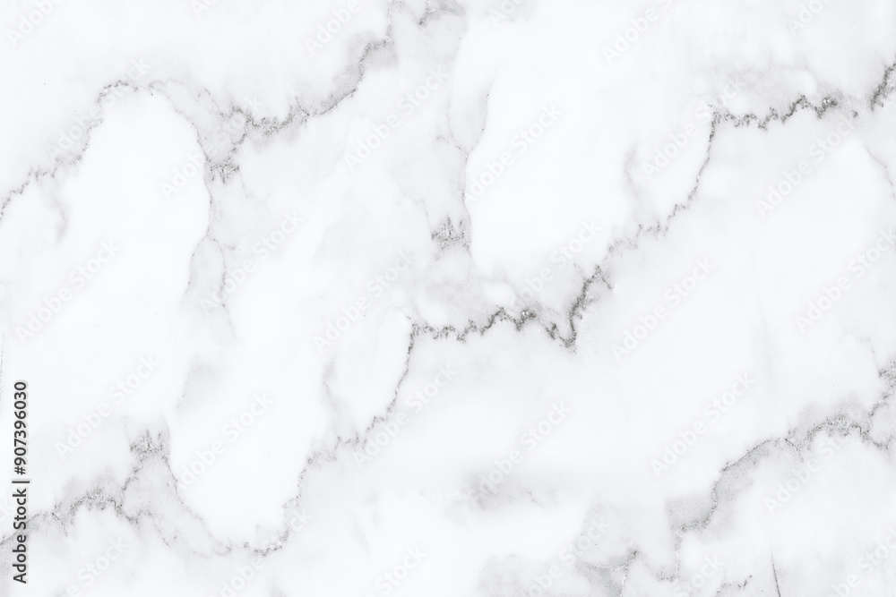 Fototapeta premium White marble texture with natural pattern for background or design art work