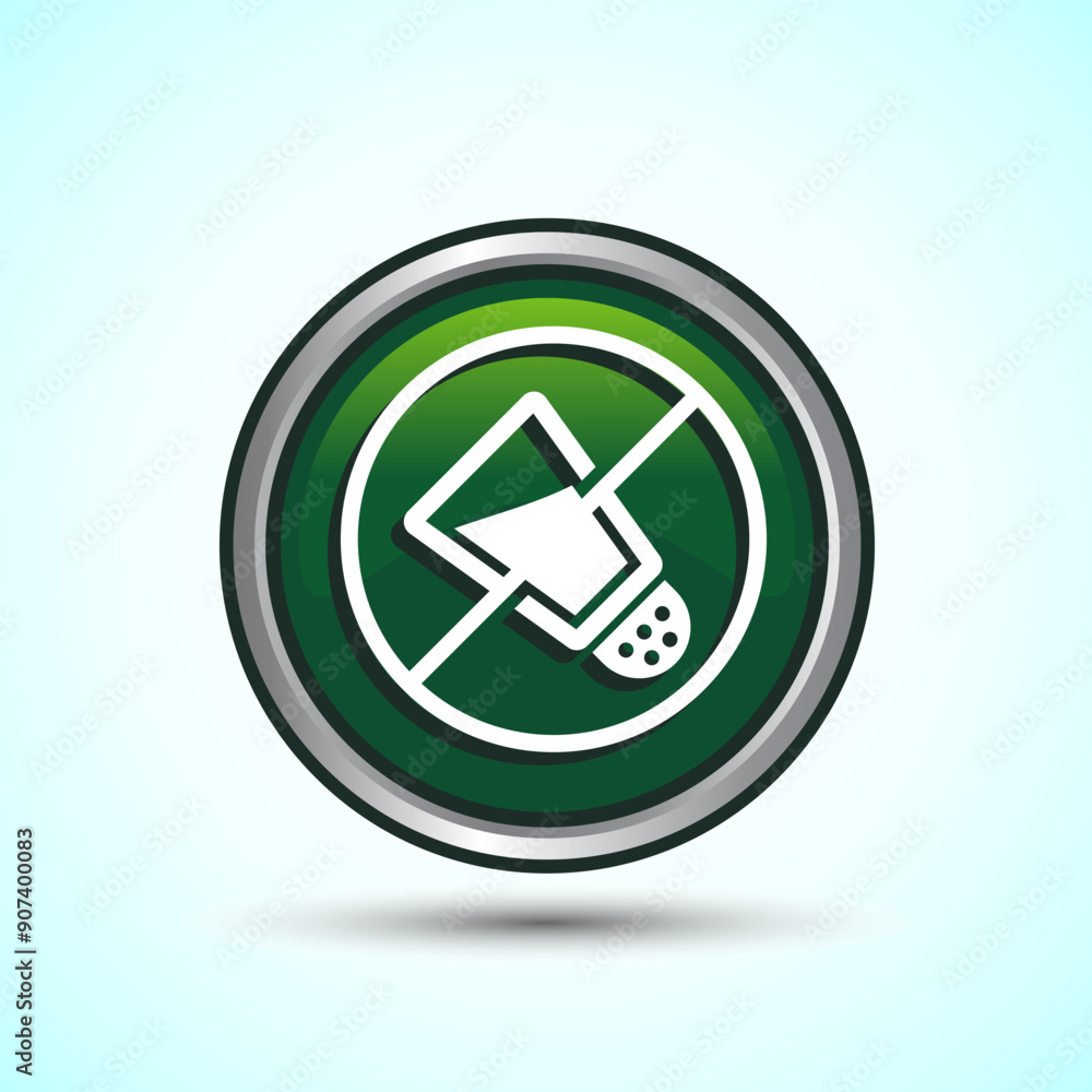 Low Sodium Icon Button Design Illustration Low Sodium Icon Button Design Illustration