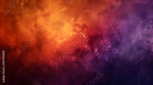 Orange and Purple Abstract Wall Texture