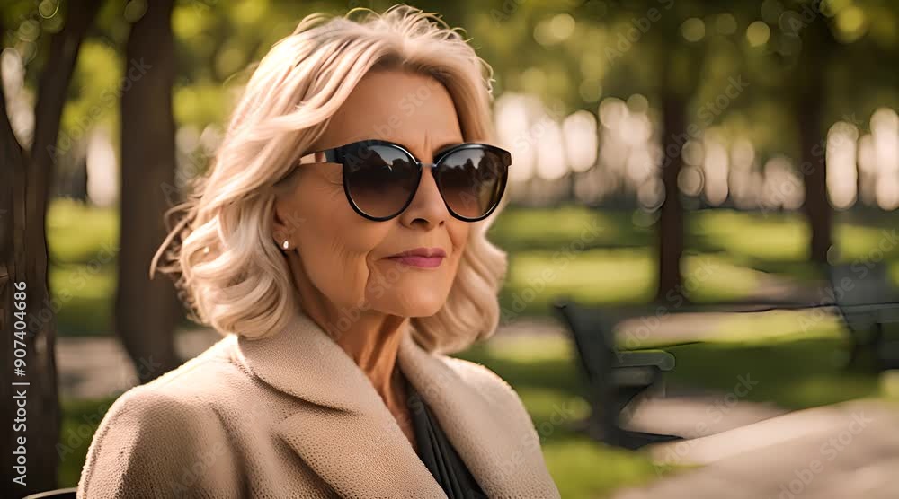 Beautiful Older Woman with Classic Appeal Beautiful Older Woman with Classic Appeal