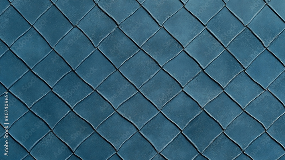 Blue texture with oblique grid pattern. Blue texture with oblique grid pattern.