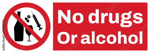 ISO prohibition safety signs_no drugs or alcohol landscape tex variation_no guns permitted size 1/2 a4/a3/a2/a1	
