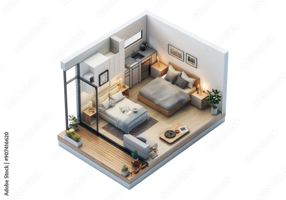 apartment haven isolated on transparent background. apartment haven isolated on transparent background.