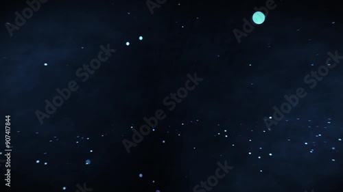 starry night sky