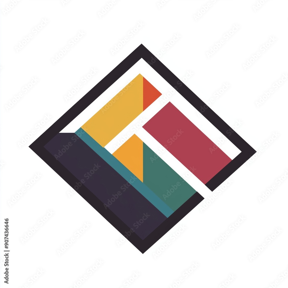 Colorful Abstract Graphic Design Logo Colorful Abstract Graphic Design Logo