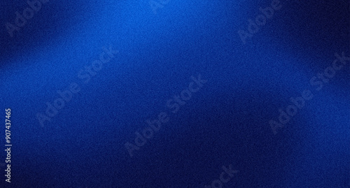 Futuristic blue gradient background grainy texture