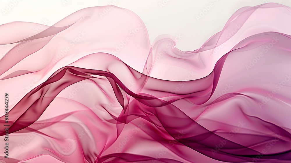 Elegant Gradient Frosted Glass with Flowing Lines, Exuding Sophistication and Artistry in Modern Design. Transparent Curves Reflecting Burgundy and Blush Pink Tones Elegant Gradient Frosted Glass with Flowing Lines, Exuding Sophistication and Artistry in Modern Design. Transparent Curves Reflecting Burgundy and Blush Pink Tones