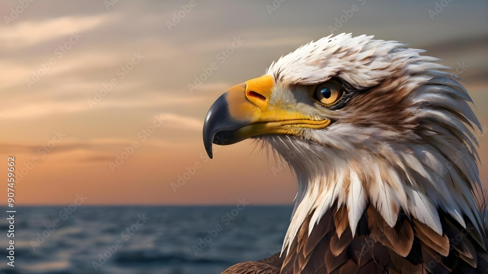 Obraz premium Eagle Head