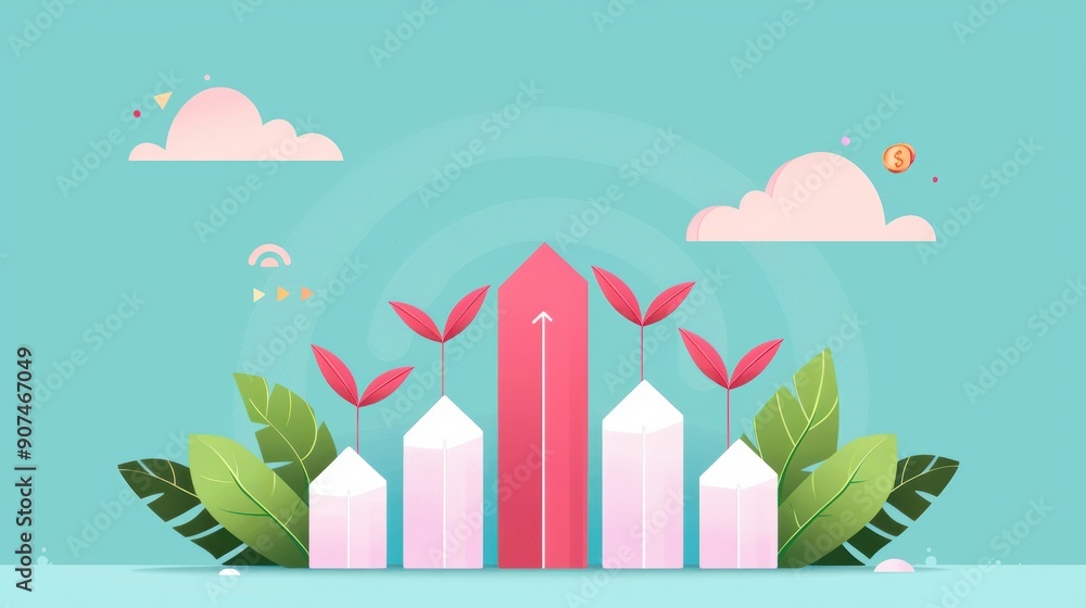 Illustrate your business growth charts to visually communicate success and strategy. Illustrate your business growth charts to visually communicate success and strategy.