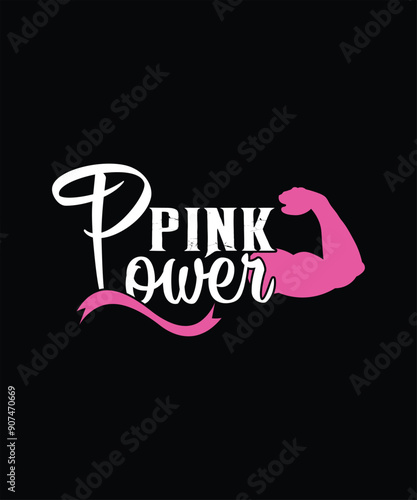 Breast Cancer Awareness Vector T Shirt Design Pink Ribbon Vector Design