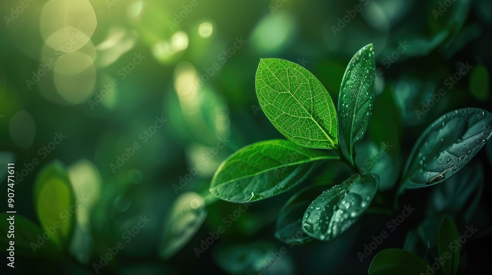 Nature of dark green leaf in garden. Natural green leaves plants using background cover page environment ecology or greenery wallpaper. Nature of dark green leaf in garden. Natural green leaves plants using background cover page environment ecology or greenery wallpaper.