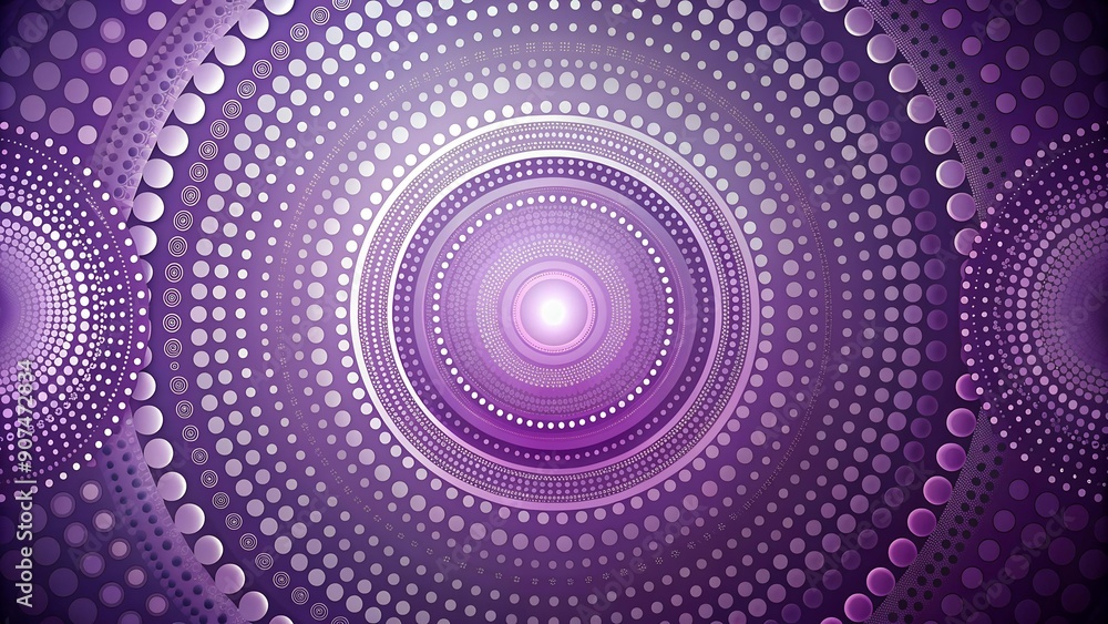 Whispers of Lavender: A Symphony of Concentric Circles in Soft Hues generative AI Whispers of Lavender: A Symphony of Concentric Circles in Soft Hues generative AI