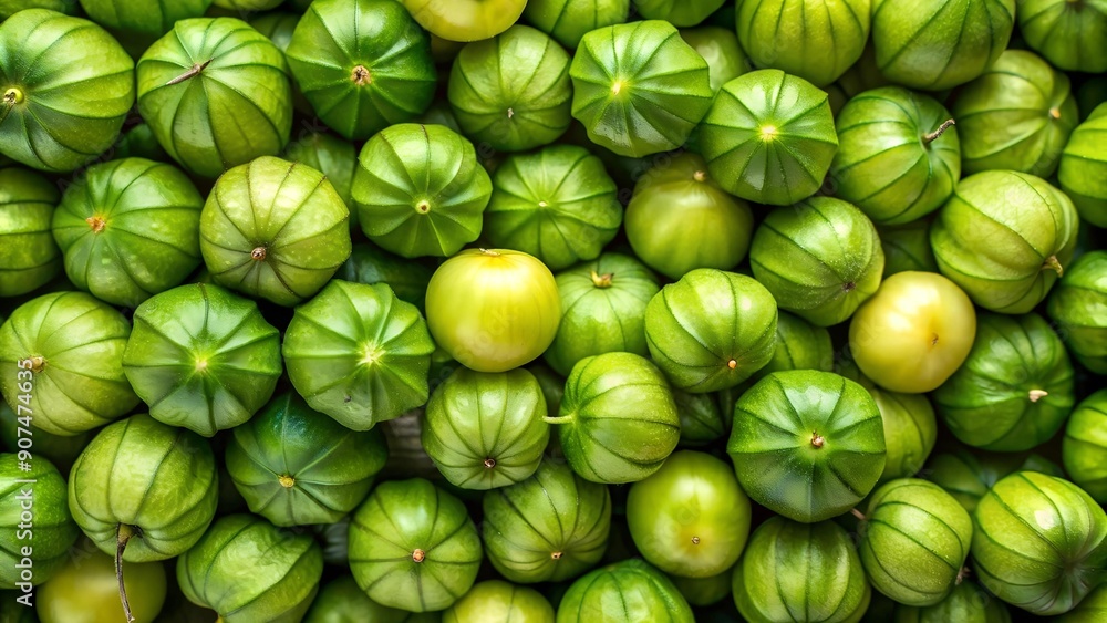 Emerald Canopy of Star Gooseberries: A Symphony of Verdant Hues generative AI Emerald Canopy of Star Gooseberries: A Symphony of Verdant Hues generative AI