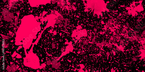 Pink spilt texture of paint strokes. Abstract splash of color Pink stains wood floors texture and background. Abstract red grunge texture background