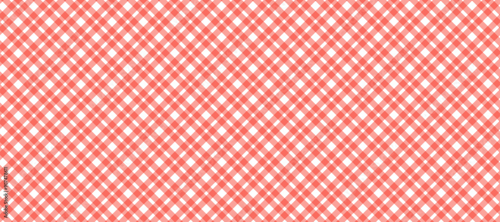 White plaid background with red diagonal lines White plaid background with red diagonal lines