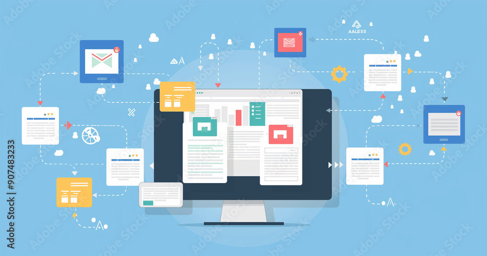 modern template Management Workflow Automation, Illustrate the benefits of workflow automation in document management modern template Management Workflow Automation, Illustrate the benefits of workflow automation in document management