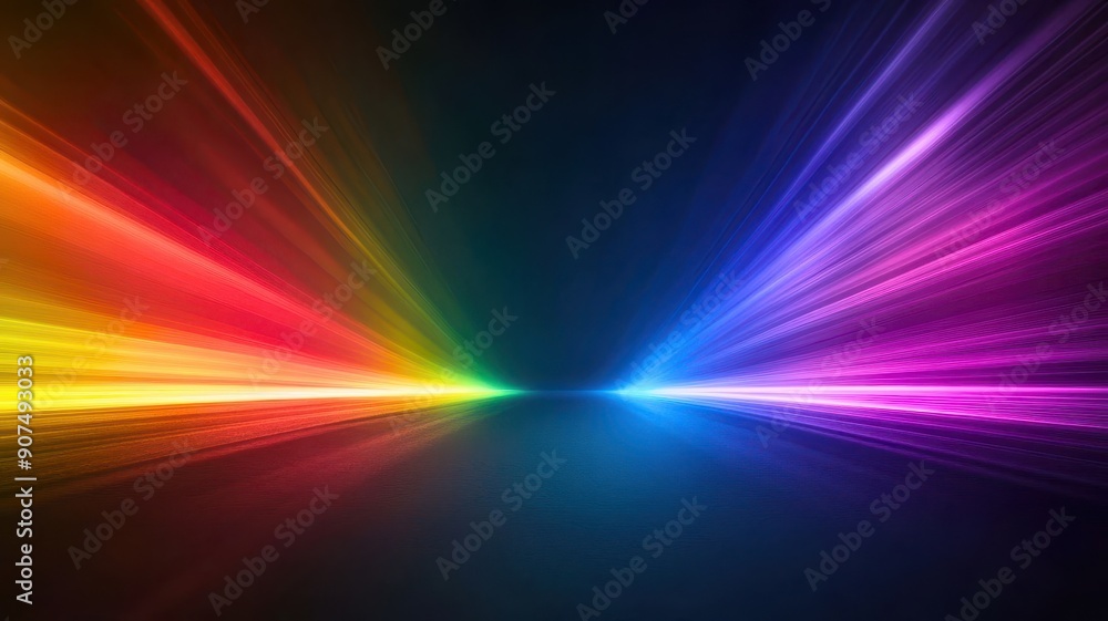 Vibrant beams of light in various colors radiate from the center, creating a stunning visual effect on a dark background. Vibrant beams of light in various colors radiate from the center, creating a stunning visual effect on a dark background.