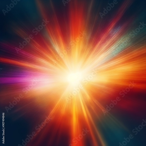 abstract background with rays